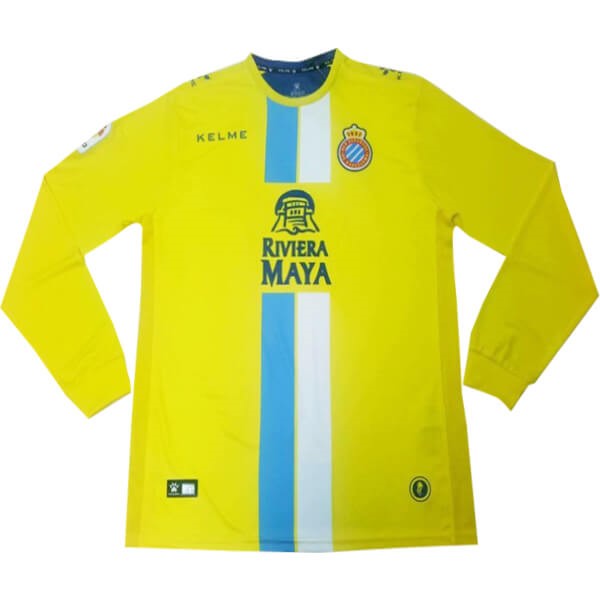 Camisetas Español Tercera equipo ML 2018-19 Amarillo